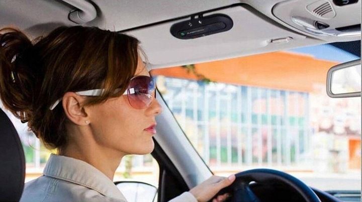 ZESTAW GŁOŚNOMÓWIĄCY BLUETOOTH SAMOCHODOWY TELEFON zdjęcie 12