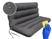 Poduszka ANIA na Huśtawkę, Ławkę Ogrodową 120cm, WODOODPORNA poducha