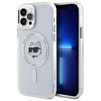 Etui Karl Lagerfeld do iPhone 12, iPhone 12 Pro, Biały, MagSafe