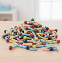 DUŻE KLOCKI MAGNETYCZNE 3D KONSTRUKCYJNE UKŁADANKA DLA DZIECI XXL 130 elem