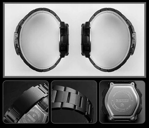 Zegarek męski SKMEI 1370 bransoleta elektroniczny na Arena.pl