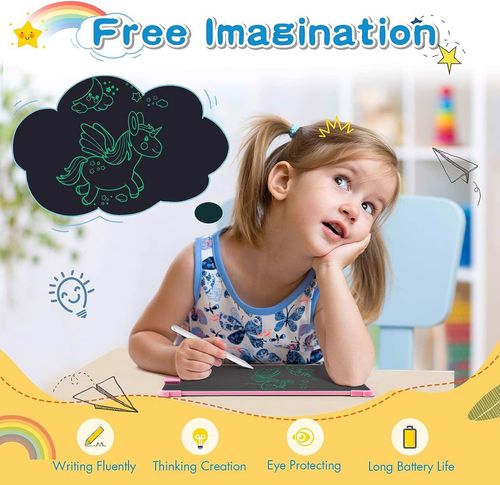tablica lcd do pisania dla dzieci różowa na Arena.pl
