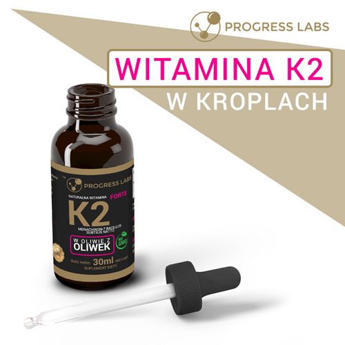 Naturalna Witamina K2 MK-7 Forte 50ug 900 Kropli na Arena.pl