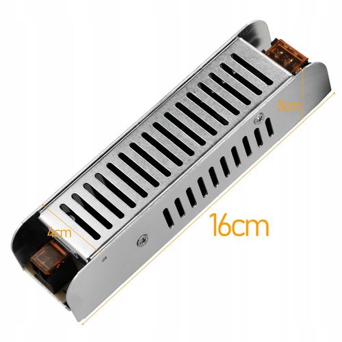 Zasilacz LED 12V 5A 60W Do Taśma Slim Montażowy Modułowy Przemysłowy IP20 na Arena.pl