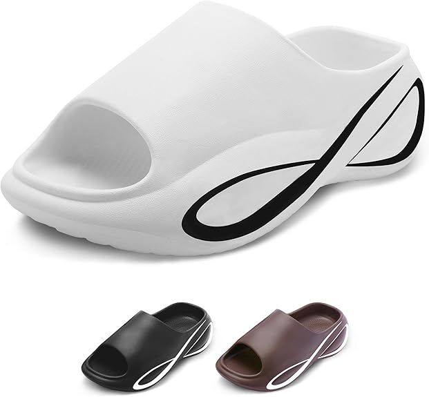 Sandały Klapki Unisex Piankowe Eva Wodoodporne Białe Rozmiar 40 41 zdjęcie 1