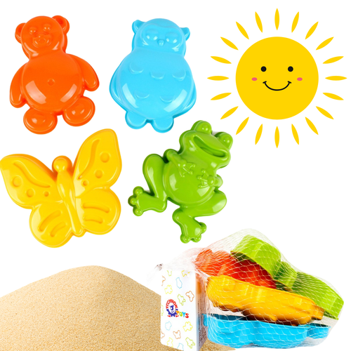 Foremki Do Piasku Zwierzątka Zestaw Do Zabawy Na Plaży W Piaskownicy  6757 na Arena.pl