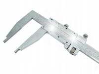SUWMIARKA METALOWA DŁUGA NONIUSZOWA / ANALOGOWA L 500 MM /100 MM 0.05 mm
