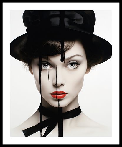 Plakat 40x50cm Atramentowa Aura na Arena.pl