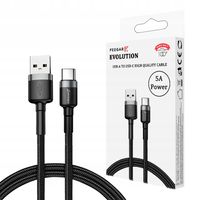 Feegar Kabel Przewód Usb Type-C Qc 3.0 5A Nylon