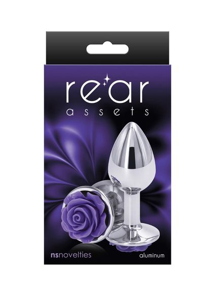 Rose Buttplug Small Purple zdjęcie 2