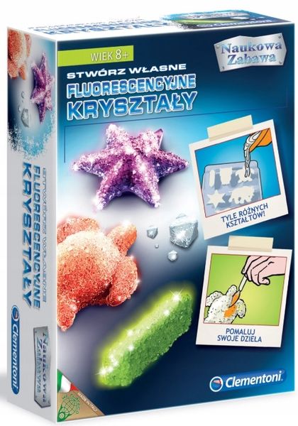 CLEMENTONI fluorescencyjne krysztaly 60584 zdjęcie 1