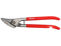 YATO NOŻYCE DO CIĘCIA BLACHY LEWE 260 mm KUTE ZE STALI HARTOWANE YT-1900