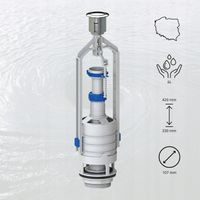 Zawór Spustowy do Spłuczki CERSANIT ROCA KOŁO Start + Zestaw Naprawczy WC