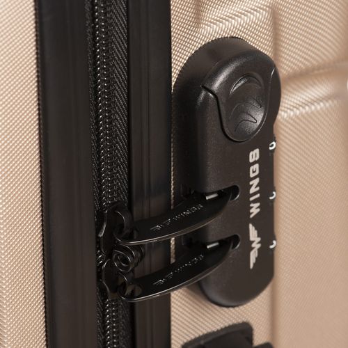 Walizka kabinowa Wings Peacock 3.0  20" COFFEE na Arena.pl