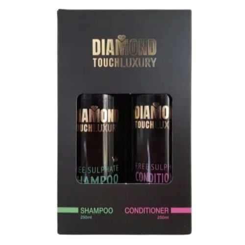 Zestaw Prezentowy do pielęgnacji Włosów po Keratynie 2x250ml Diamond Touch na Arena.pl