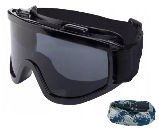 GOGLE NARCIARSKIE SNOWBOARD NARTY OKULARY + GRATIS zdjęcie 1