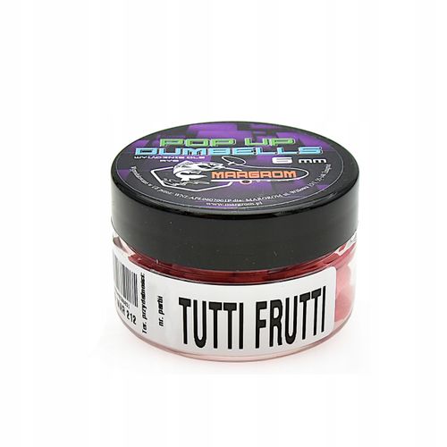 Dumbells POP UP 6 mm Margrom TUTTI FRUTTI przynęta Method Feeder na Arena.pl