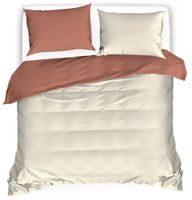 Pościel Dwustronna 160X200 Primo Kremowo-Różowa 2479