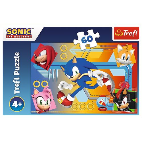 Puzzle 60 Elementów Sonic W Akcji na Arena.pl