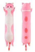 MASKOTKA DŁUGI KOT KOTEK PARÓWKA PLUSZAK PRZYTULANKA ZABAWKA PODUSZKA 130cm