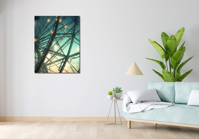 Obraz 70x90cm Światła Molocha zdjęcie 2