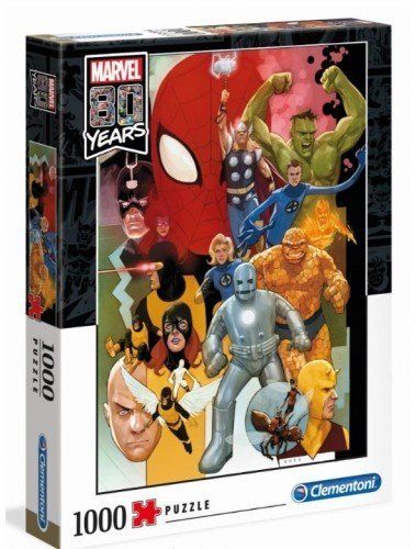 Clementoni PUZZLE 1000 elementów Marvel. 80 years na Arena.pl