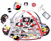 DUŻA MATA EDUKACYJNA KINDERKRAFT KONTRASTOWA MATA