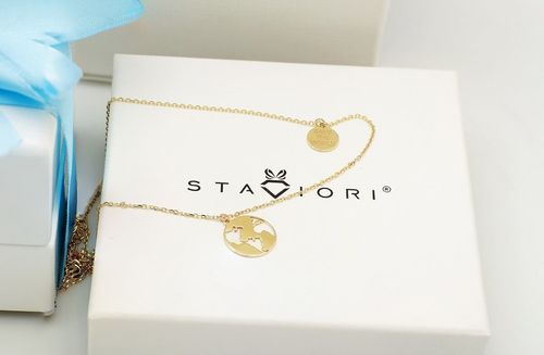 Srebrny naszyjnik NSX6025Y na Arena.pl