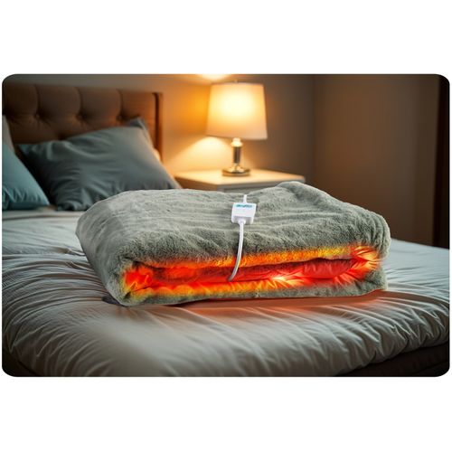 Koc elektryczny 180 x 160 cm Berdsen BD-962 na Arena.pl