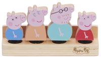 ŚWINKA PEPPA DREWNIANE FIGURKI 4-PAK 07207