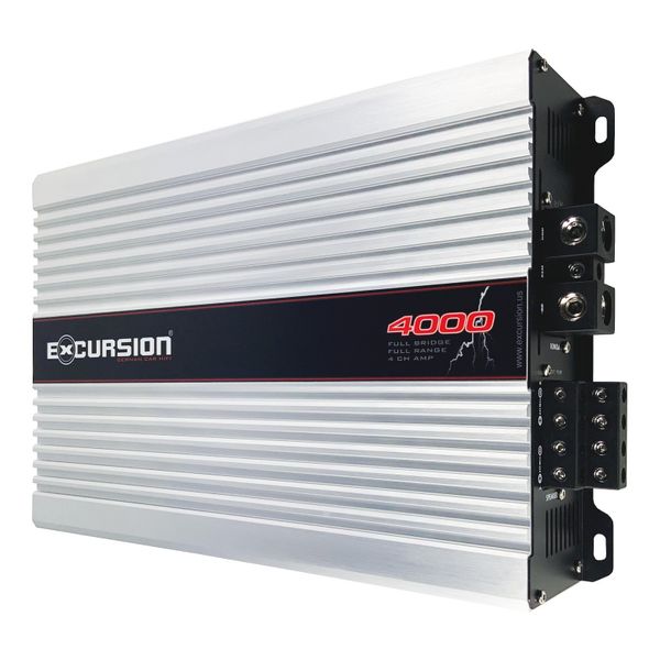 Wzmacniacz samochodowy Excursion 4 kanały 4000W zdjęcie 1
