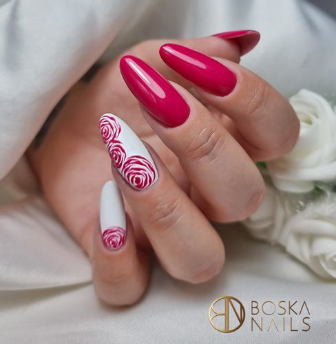 BOSKA NAILS Lakier hybrydowy Raspberry Trip 339 - 6ml na Arena.pl