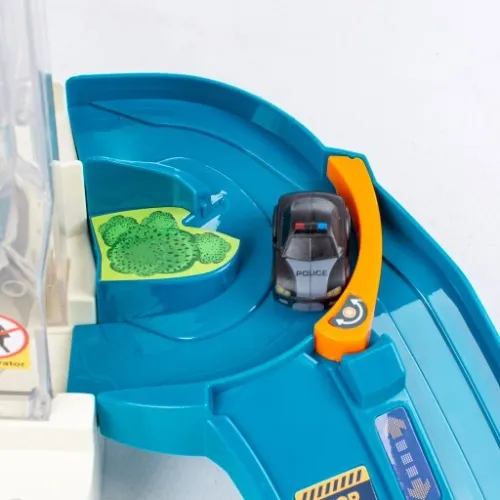 PARKING GARAŻ SAMOCHODOWY Z WINDĄ ZE ŚWIATŁEM I DŹWIĘKIEM AUTA ZAKRĘCONY na Arena.pl