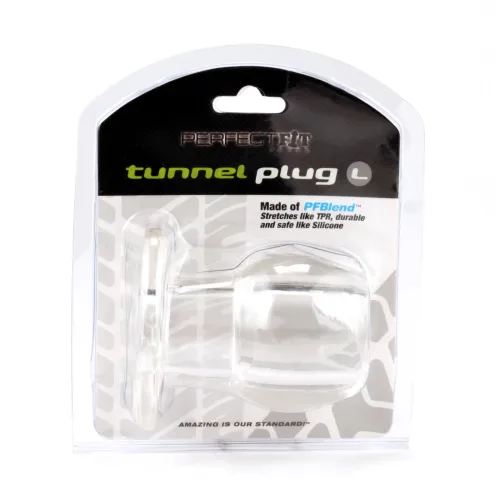perfect fit double tunnel plug large clear - anatomiczna podwojna na Arena.pl