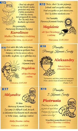 Złoty Łańcuszek z Medalikiem 925 Matka Karmiąca Chrzest Komunia Grawer na Arena.pl