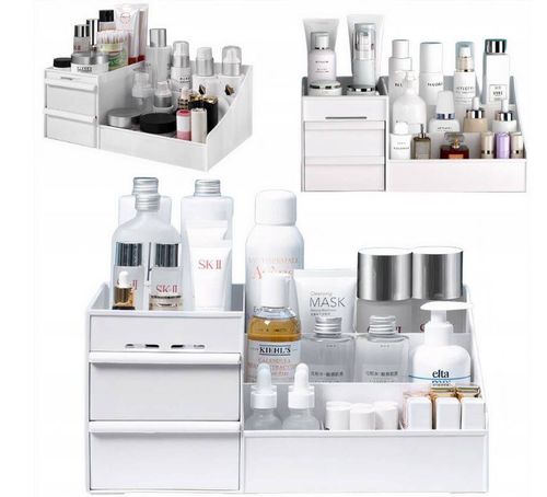 SZKATUŁKA ORGANIZER NA KOSMETYKI SZUFLADY XL na Arena.pl