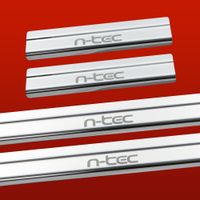 Listwa progowa NISSAN QASHQAI MK1 N-TEC Stal nierdzewna 304 połysk 4szt