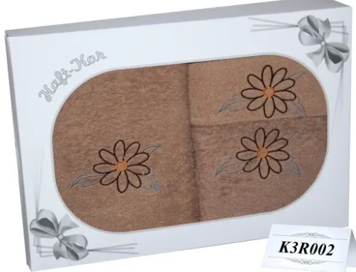 PREZENT KOMPLET TRZECH GRUBYCH RĘCZNIKÓW Z HAFTEM na Arena.pl