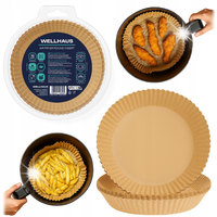 300x WKŁAD DO FRYTKOWNICY BEZTŁUSZCZOWEJ AIR FRYER PAPIER 16 cm OKRĄGŁY