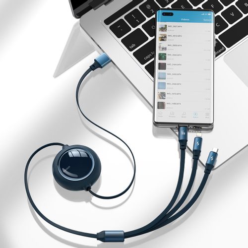 Baseus kabel USB 3w1 rozwijany na Arena.pl