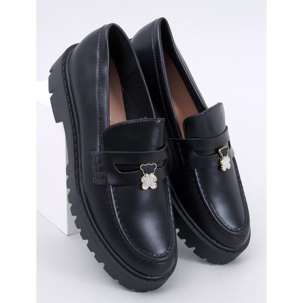 Mokasyny na platformie Black r.36 zdjęcie 5