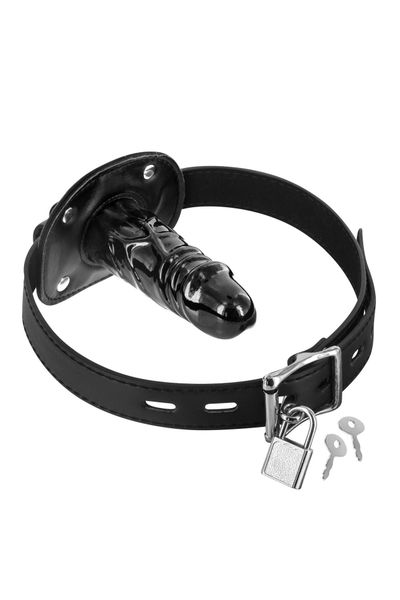 Gag With Big Dong Black (Size: T2) zdjęcie 1