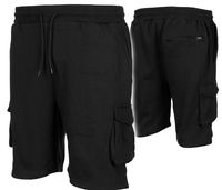 SPODENKI KRÓTKIE JOGGERY CZARNE L
