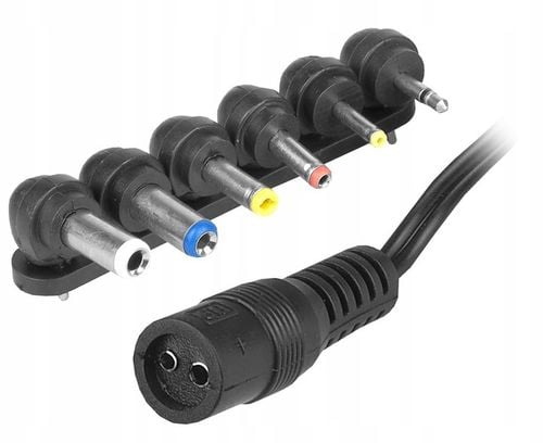 ZASILACZ UNIWERSALNY REGULOWANY DC 3-12V MOCNY 2.5A 30W 6 WTYKÓW na Arena.pl