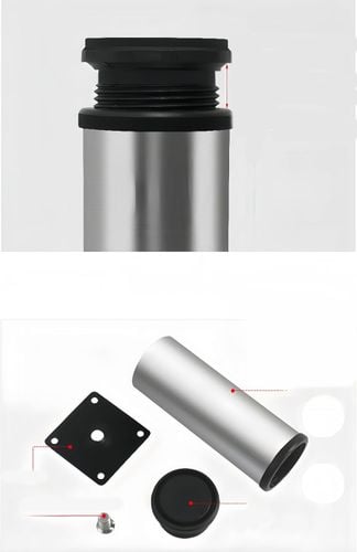 Nogi meblowe MIEGUIWOR białe 30cm do stołów i szafek na Arena.pl