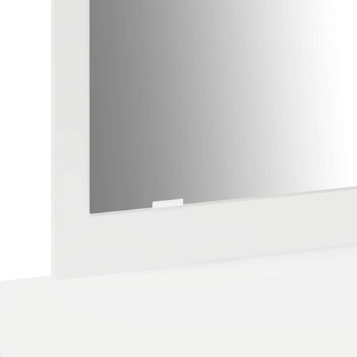 Toaletka Biały 100 x 40 x 70 cm Materiał drewnopochodny na Arena.pl