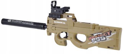 PISTOLET NA KULKI ŻELOWE KARABIN AUTOMATYCZNY WYRZUTNIA AKUMULATOR ZABAWKA na Arena.pl
