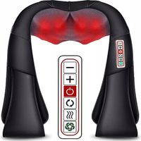 MASAŻER SHIATSU 3D DO PLECÓW CIAŁA STÓP KARKU SZYI PODGRZEWANY GRZEJĄCY 2w1