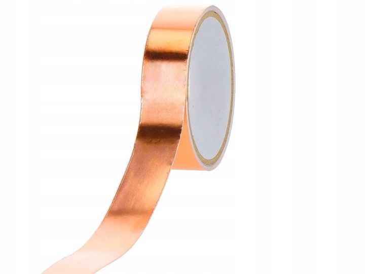 TAŚMA MIEDZIANA ŚRODEK SPOSÓB NA ŚLIMAKI PRZECIW ŚLIMAKOM SAMOPRZYLEPNA 20M zdjęcie 12