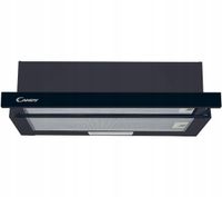 Okap teleskopowy Candy CBT60RBG 402 m3/h 69 dB Czarny